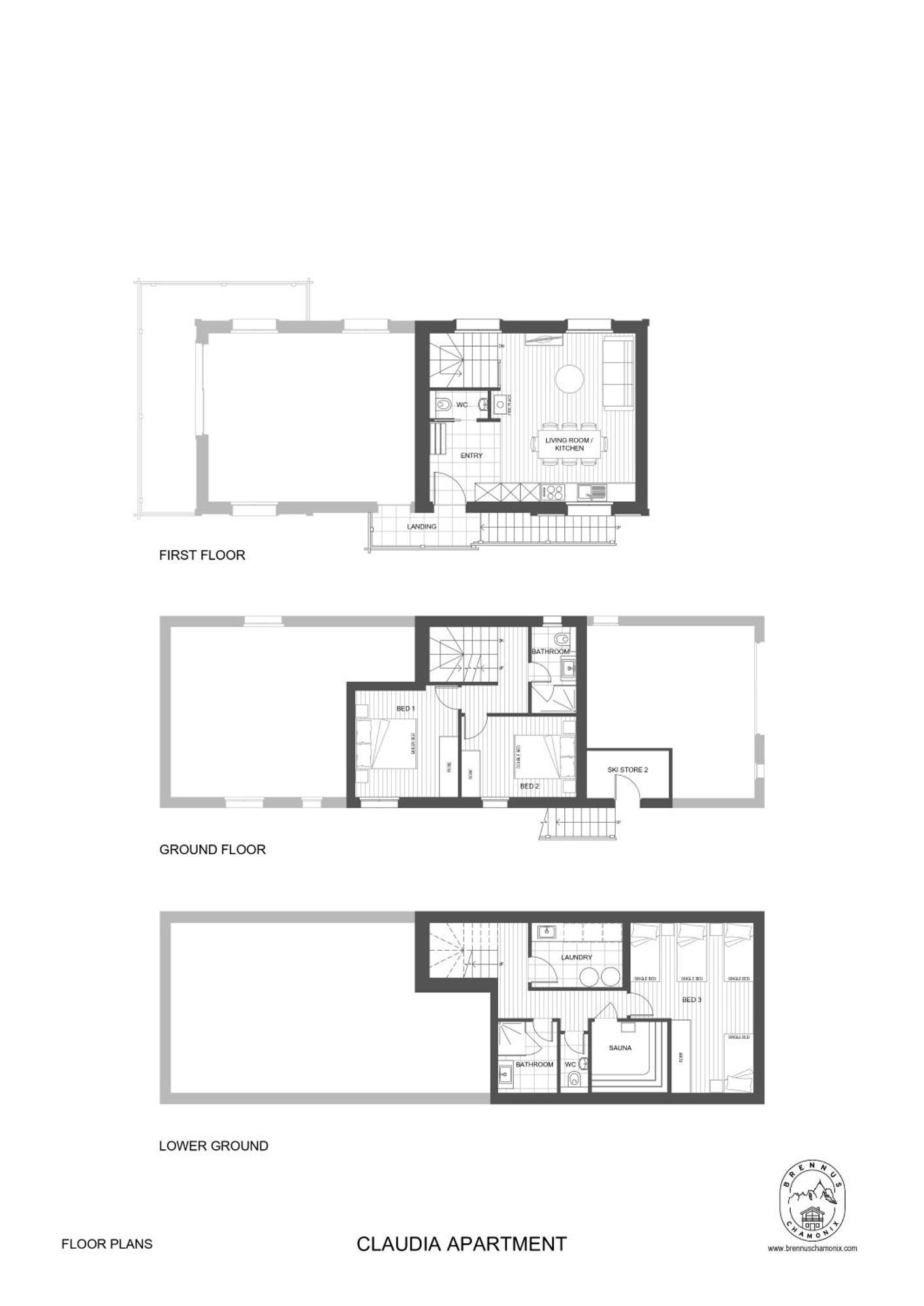 Chalet Claudia By Brennus Chamonix Exterior photo